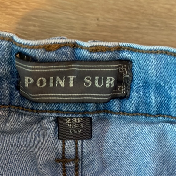 J. Crew Point Sur wide-leg crop jean in clean light wash sz 23P - Picture 3 of 12